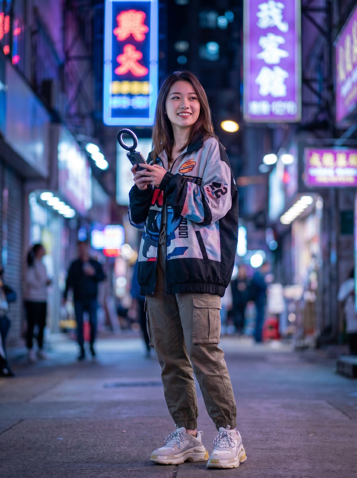 眼镜学生妹